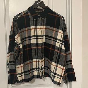 Madewell flannel top